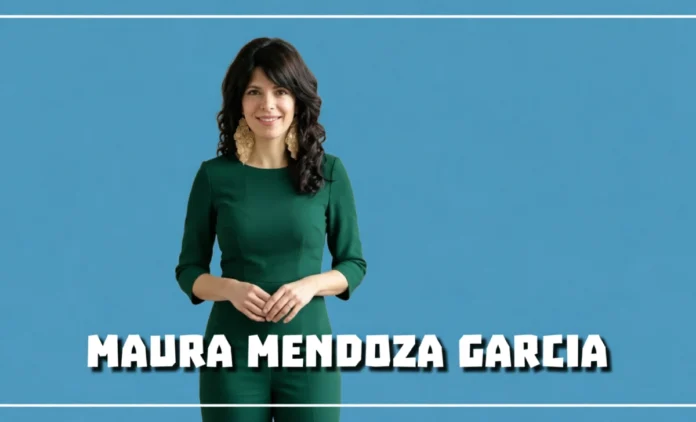 Maura Mendoza Garcia educator and multilingual singer performing at a community school event in Somerville Massachusetts