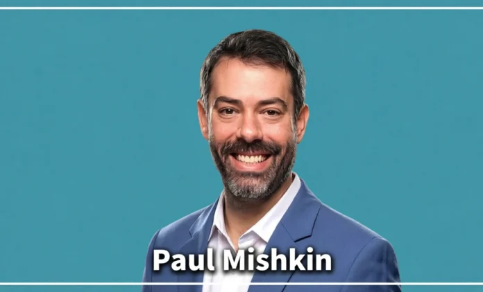 Paul Mishkin IXL Learning founder and CEO at his desk
