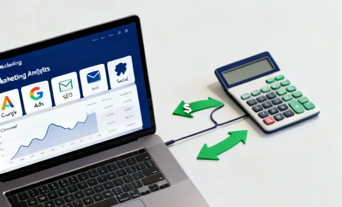 Customer Acquisition Cost formula channel breakdown analytics dashboard