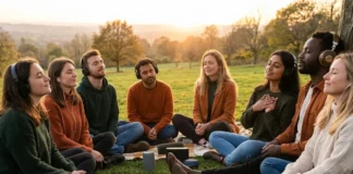 People from different cultures discover music without language through shared rhythm and melody