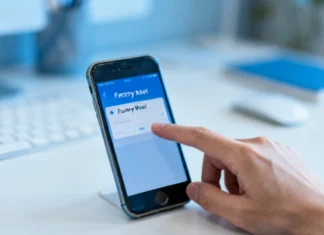 How to Securely Wipe Old Smartphone Before Selling It (Step-by-Step Guide) Person securely wiping old smartphone before selling to protect personal data