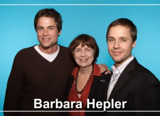 Barbara Hepler: The Quiet Force Behind Hollywood’s Brightest Stars Barbara Hepler smiling with family — mother of Hollywood actor Rob Lowe and dedicated high school English teacher from Ohio.