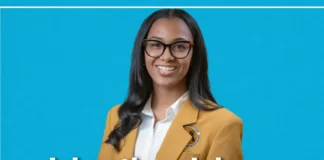 Jahqethea Johnson USDA agricultural statistician and MANRRS National Graduate Student President smiling in professional setting.