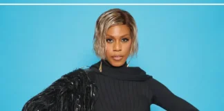 Laverne Cox Net Worth infographic displaying $6M fortune from TV acting, producing documentaries & public speaking tours