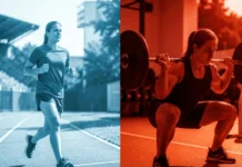 Aerobic vs Anaerobic Exercise: Key Differences, Benefits, and Examples Aerobic vs anaerobic exercise — jogger and sprinter side by side comparison