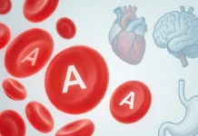 Blood Type Health Risks: What Research Says in 2026 Blood type health risks shown through ABO blood cell types and organ icons
