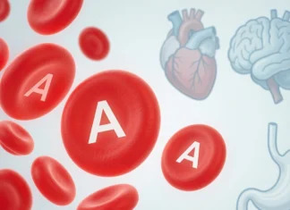 Blood Type Health Risks: What Research Says in 2026 Blood type health risks shown through ABO blood cell types and organ icons