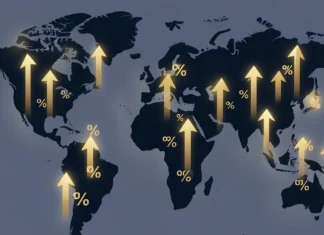 Central Banks Interest Rate Hike 2026: Impact on Your Money Central banks interest rate hike 2026 — world map with rising rate arrows across 12 countries