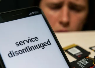 Cloud Storage Company Shutdown: How to Save Your Photos Before It’s Too Late A worried person staring at a phone showing an empty photo gallery after a cloud storage company shutdown deleted all their saved memories