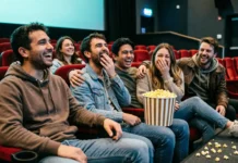 Laugh More Movies Friends? Science Explains Why Laugh more movies friends - group theater laughter experience