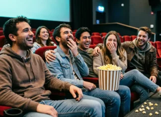 Laugh More Movies Friends? Science Explains Why Laugh more movies friends - group theater laughter experience