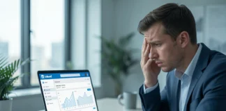 LinkedIn newsletter analytics missing - frustrated marketer viewing blank dashboard metrics