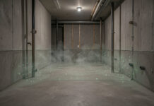 Home Sealing Radon Gas Buildup: Does Weatherproofing Trap Radon Inside? Home sealing radon gas buildup in a sealed basement with no ventilation