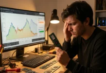 Old PC Slower RAM? Why and How to Fix Frustrated user troubleshooting old PC slower RAM issue with open computer case and RAM modules