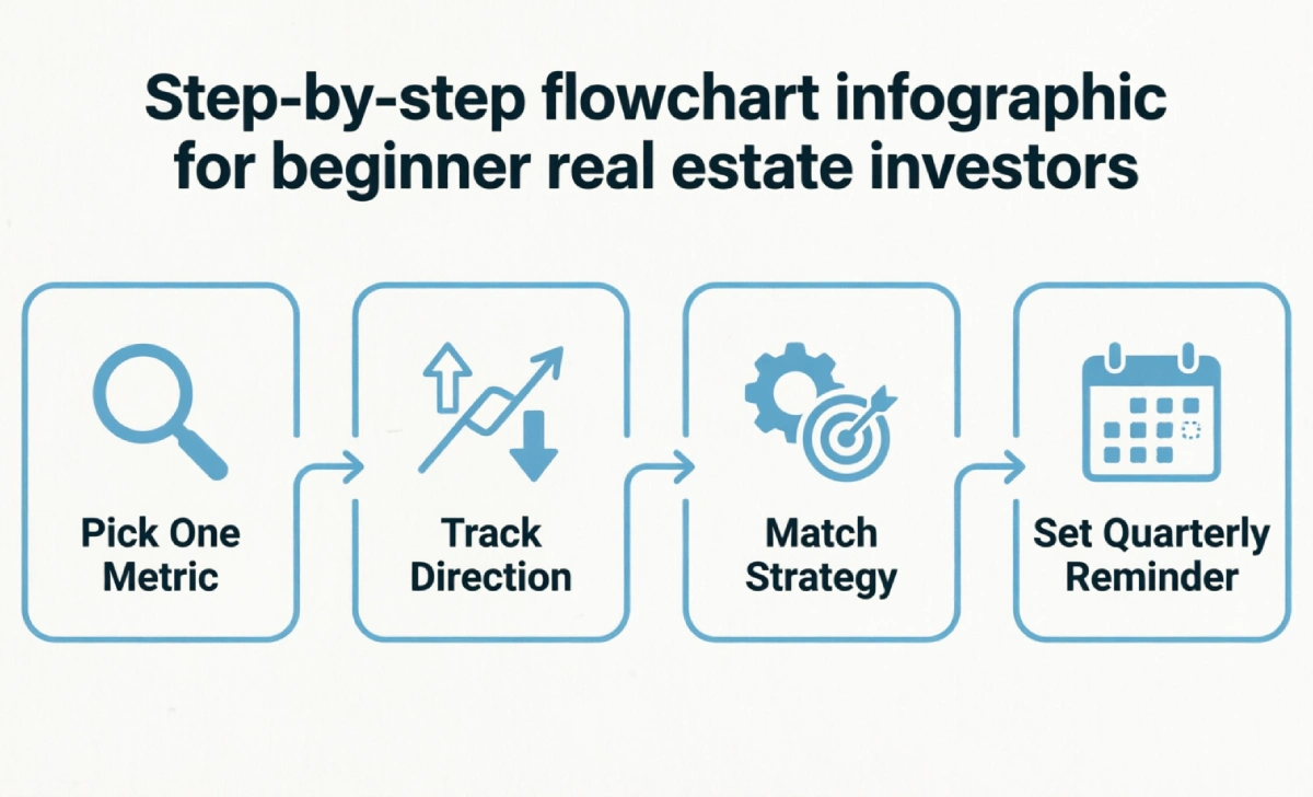 Beginner framework for real estate market cycle timing with 4 actionable steps for new investors