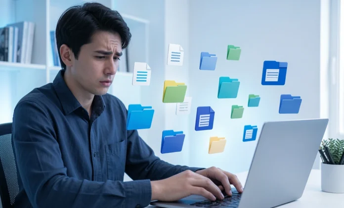 recover deleted files free using built-in tools on laptop