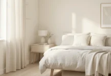 Small Bedroom Listing Photos: 7 Staging Tricks That Work Small bedroom listing photos showing corner angle staging with natural light, minimal furniture, and mirror placement to maximize perceived space