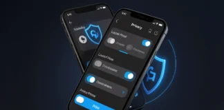 Stop app location tracking settings on iPhone and Android showing how to disable background location access for privacy and battery