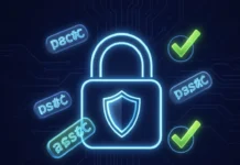 Strong Password You Remember: Simple Methods That Work 2026 Illustration showing how to create a strong password you remember with a padlock and shield on navy background