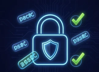 Strong Password You Remember: Simple Methods That Work 2026 Illustration showing how to create a strong password you remember with a padlock and shield on navy background