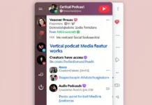 Vertical Podcast Social Media Feature Explained: What Creators Need to Know in 2026 A creator recording a vertical podcast social media episode on mobile with full-screen video format visible on screen