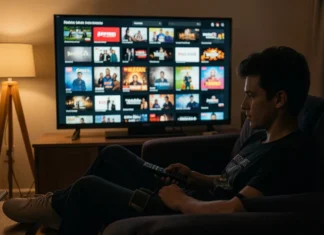 What to Watch When Bored: A Simple System to End Streaming Decision Fatigue Person looking frustrated at streaming choices — what to watch when bored