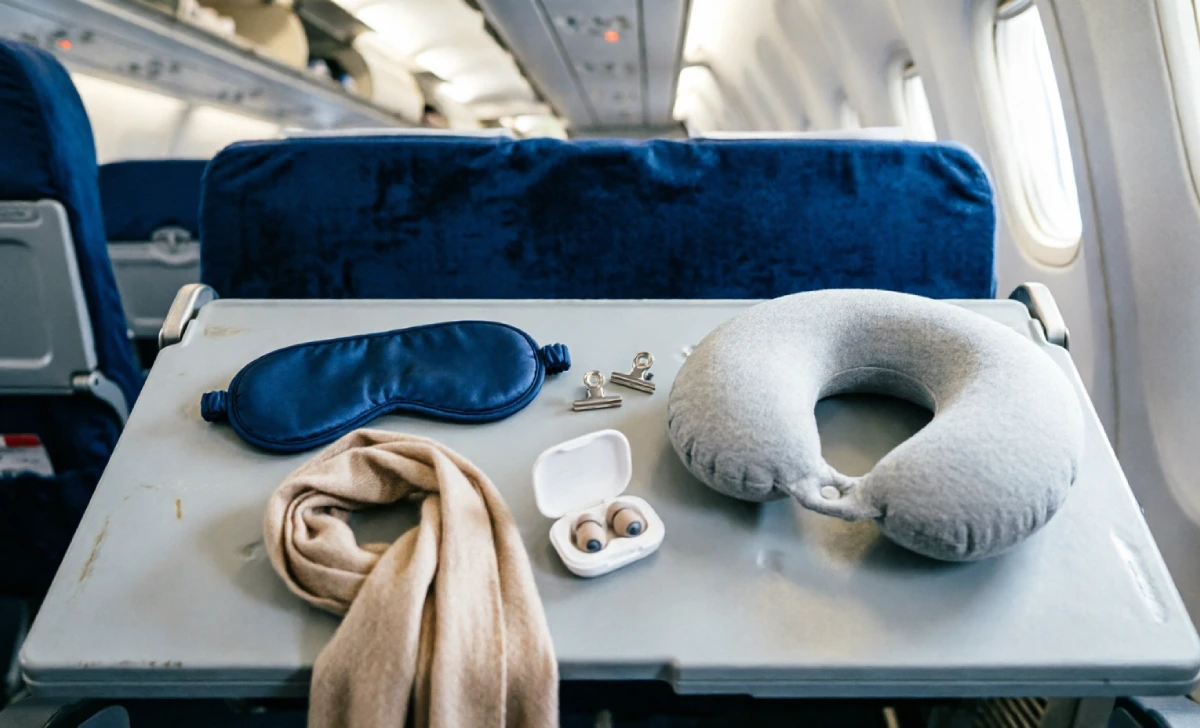 Essential gear to fix window seat sleep problems on long flights