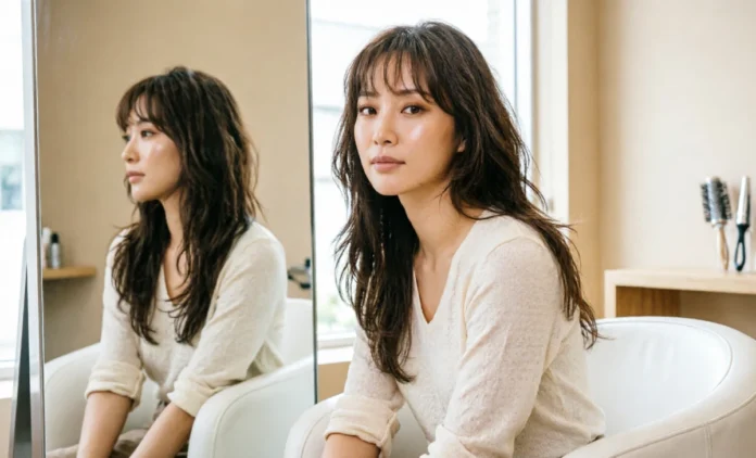 Are Bangs Out of Style in 2026 – Hero Fringe Guide Are bangs out of style — woman with soft curtain bangs and face-framing layers in 2026