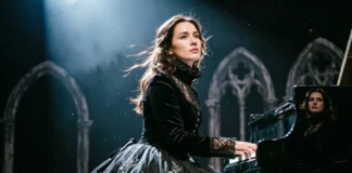 Is Evanescence goth or emo — Amy Lee performing live on stage