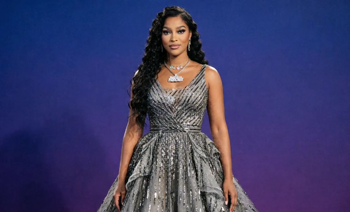 Bar chart showing Joseline Hernandez's net worth decline from $500,000 peak to current $300,000, with symbols for IRS liens and foreclosure.