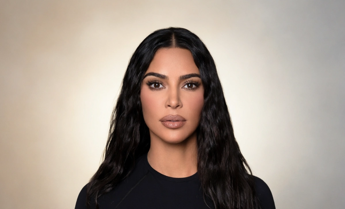 Non-surgical contouring makeup transformation showing how makeup mimics kim kardashian before surgery changes