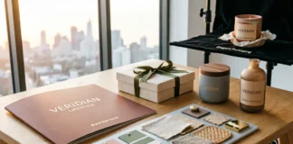 Lifestyle brands visual identity showing cohesive branding, material palettes, lighting philosophy, and visual storytelling.