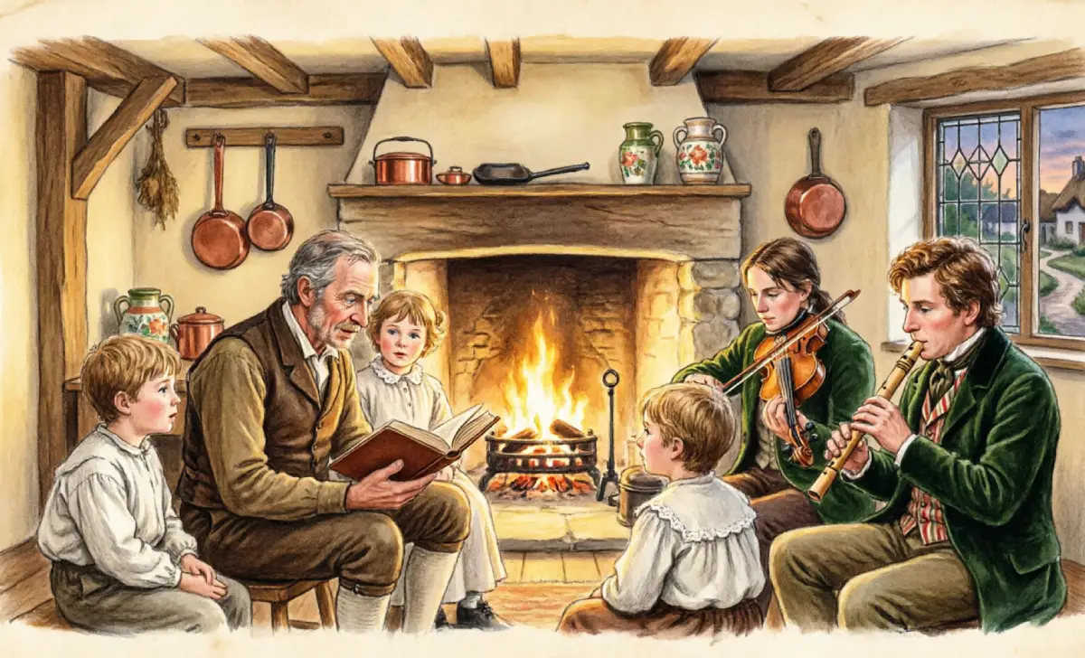 Why Is It Called Folklore - Ordinary people representing folk as community sharing traditions and cultural knowledge together