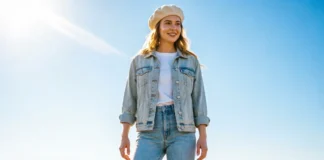 man wearing lightweight beanie in 70 degree weather style guide