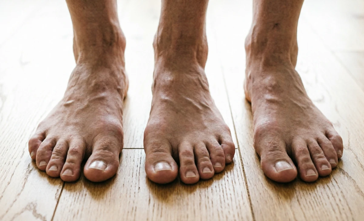 Comparison of flat, high, and neutral foot arch types for shoe selection