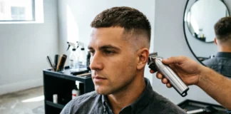 military haircuts for men - high and tight skin fade style