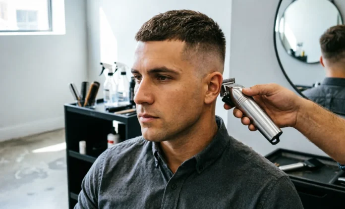 Military Haircuts for Men - High and Tight Fade Style military haircuts for men - high and tight skin fade style