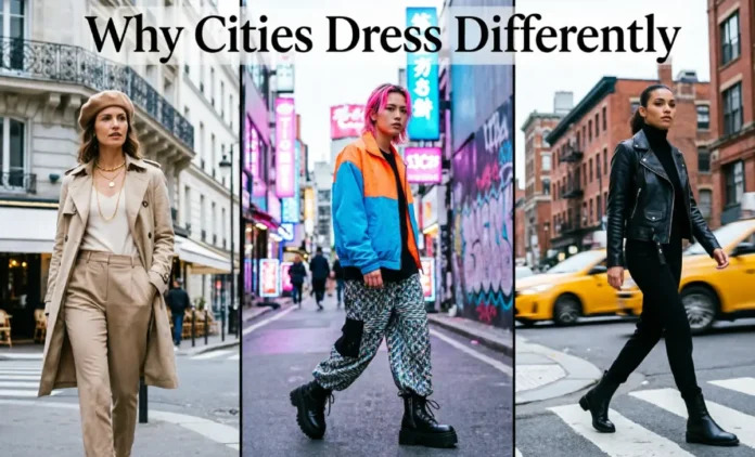 Why Cities Dress Differently – Paris Tokyo New York Street Style Why cities dress differently — Paris, Tokyo, and New York street style comparison photo
